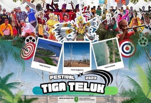 Festival Tiga Teluk Upaya Dispar Kutim Tingkatkan Kunjungan Wisata