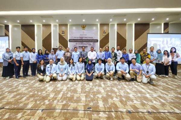 Foto bersama sesaat setelah diselenggarakannya ocus group discussion (FGD) pengendalian malaria di IKN.